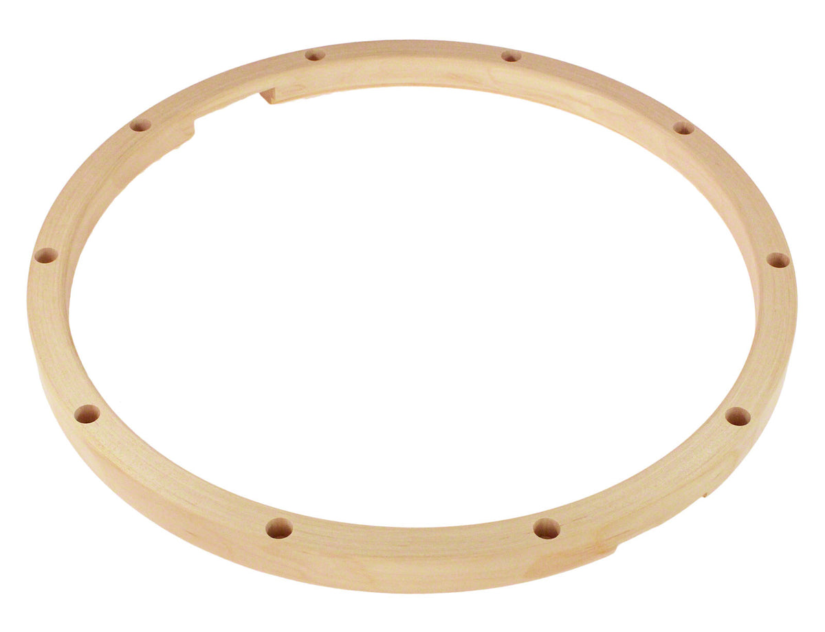 HMY-14-10s - 14" 10 Tension Rods Snare Side Maple Drum Hoop