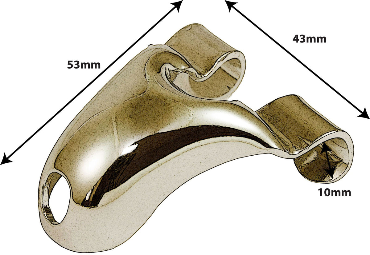 Dc3Br Bass Drum Claw Hook Brass Finish X1