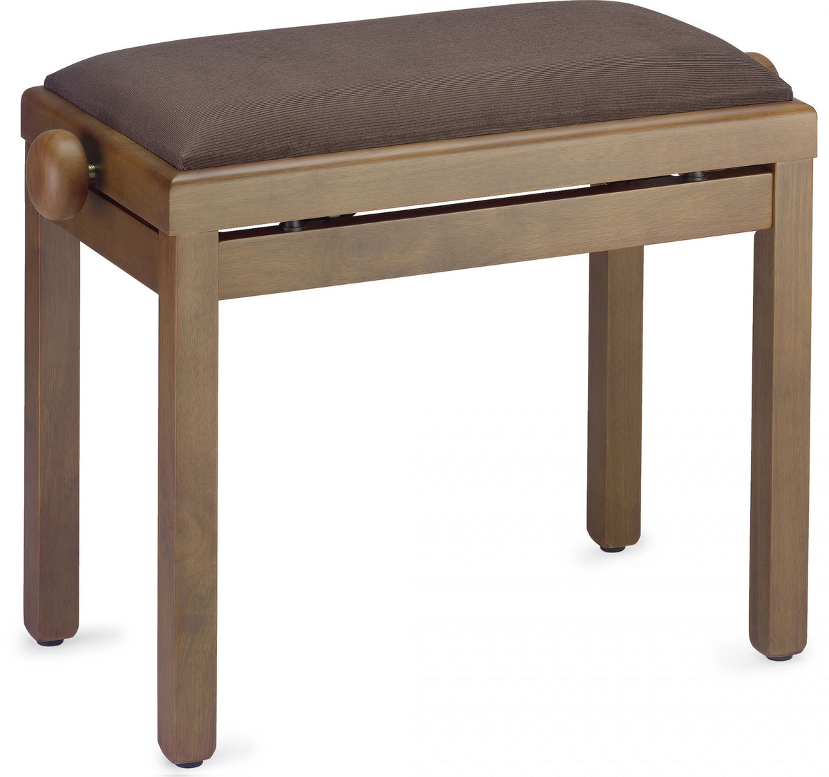 PB40 WNM VBR Keyboard Bench, Matt Walnut