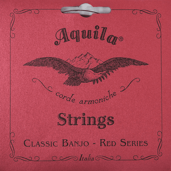 Aquila 12B RED 5 STRING BANJO SET DCGCG' MEDIUM DRAWL