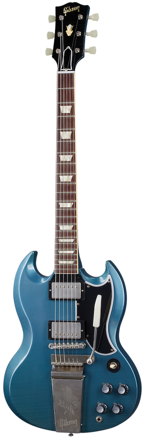 Sg Standard 1964 Reissue with Maestro Ultra Light Aged Pelham Blue Cs Mlc