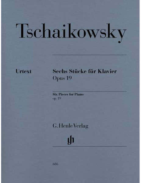 Tchaïkovski - Six Pièces Pour Piano Op. 19 - Piano