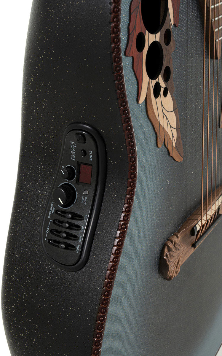 1687GT Deep Non-Cutaway Reverse Blue Burst