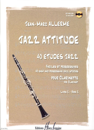 Allerme JEAN-marc - Jazz Attitude Vol.2 + CD - Clarinette
