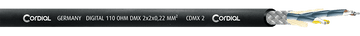 DMX REEL 2 PAIRS 0,22MM DOUBLE-SHIELDED - 100M