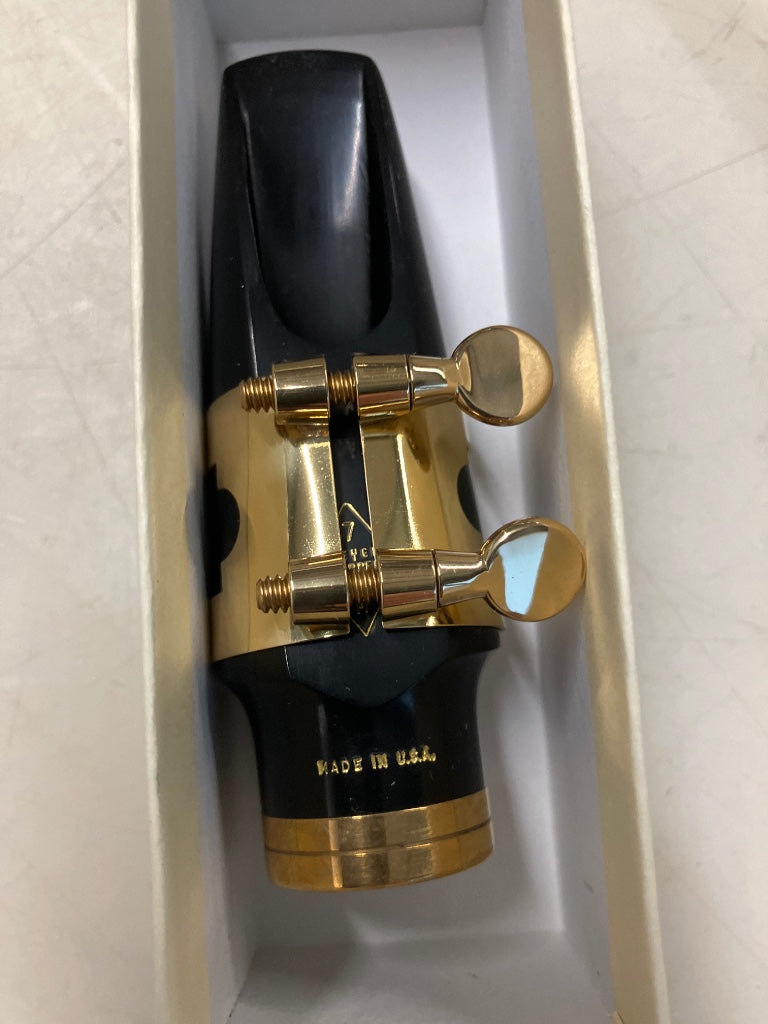 MEYER BROS NY HARD RUBBER ALTO SAX MOUTHPIECE OPENING 7 - B Stock