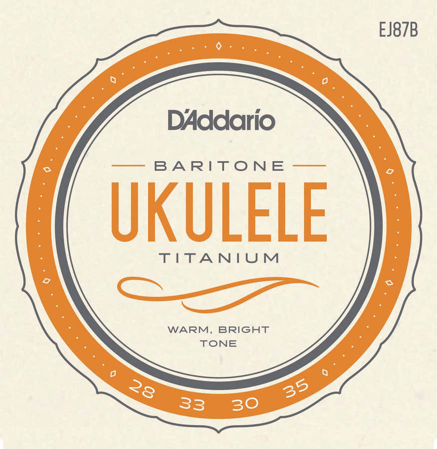 EJ87b Titanium Ukulele Strings Baritone