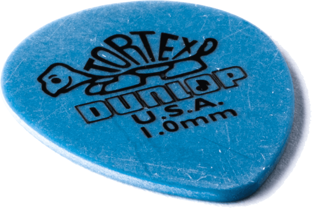 36 x 1,00mm Tortex Small Teardrop Blue