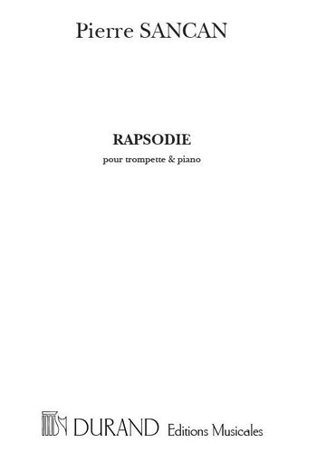 SANCAN - RHAPSODIE - TROMPETTE ET PIANO