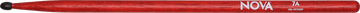 N7ANR - HICKORY 7A RED NYLON TIP