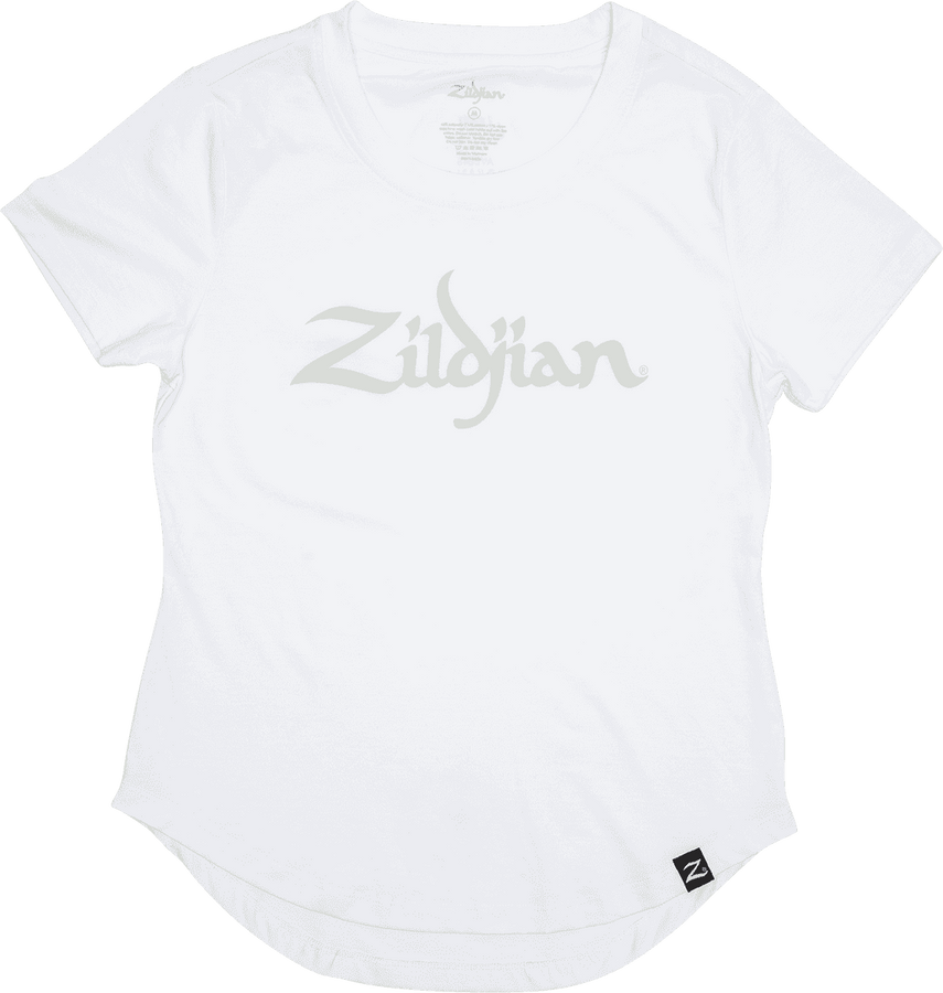 Size XL - Zildjian Women's White T-Shirt