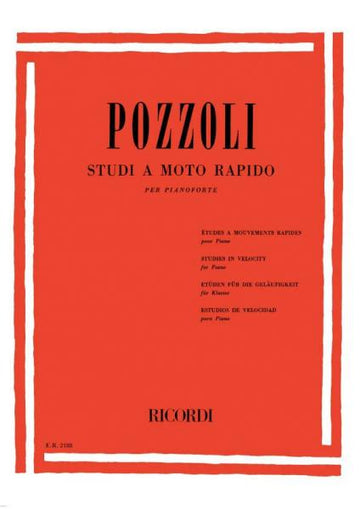 POZZOLI E. - STUDI A MOTO RAPIDO - PIANO