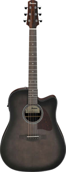 Ibanez AAD70CETBN Advanced Transparent Charcoal Burst