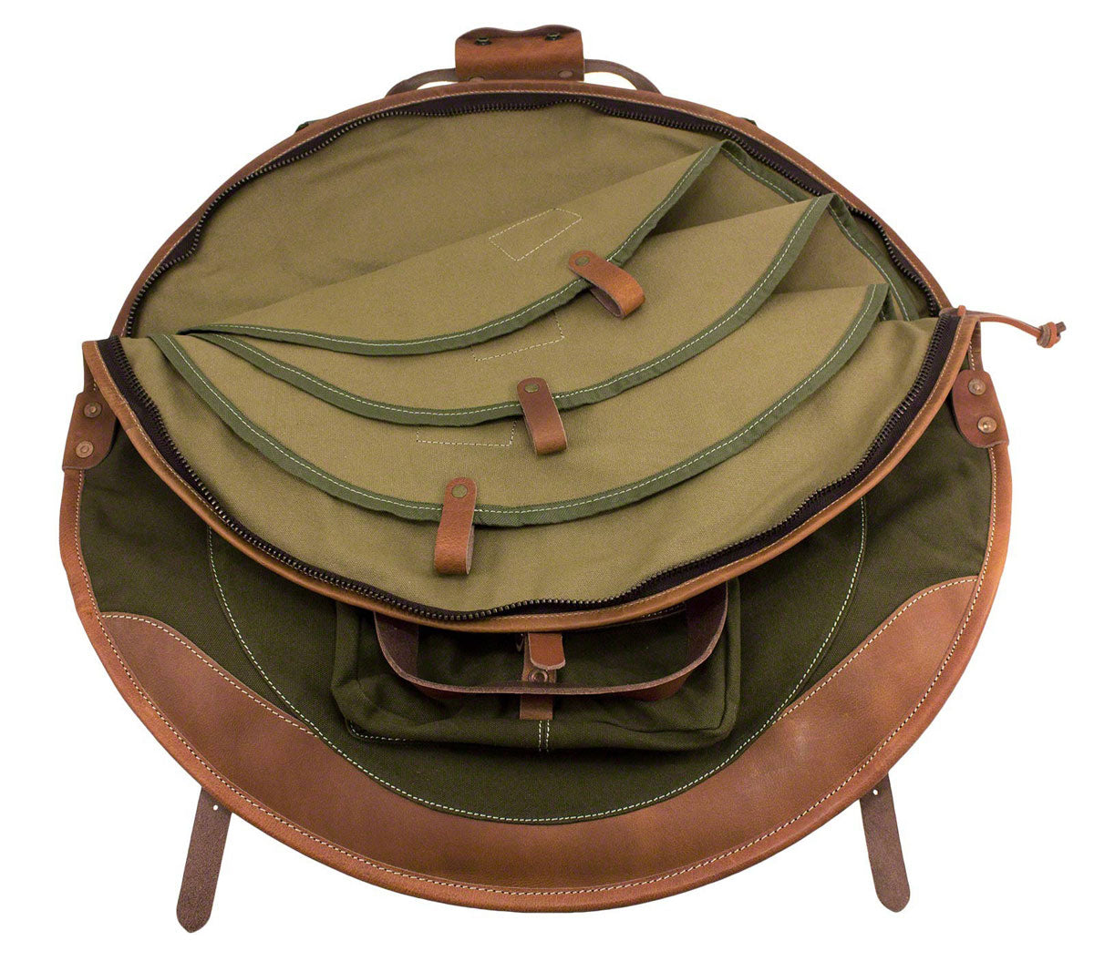 22" BACKPACK CYMBAL CASE - FOREST GREEN