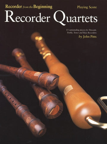 PITTS JOHN - RECORDER QUARTETS - PLAYING SCORE - WIND ENSEMBLE