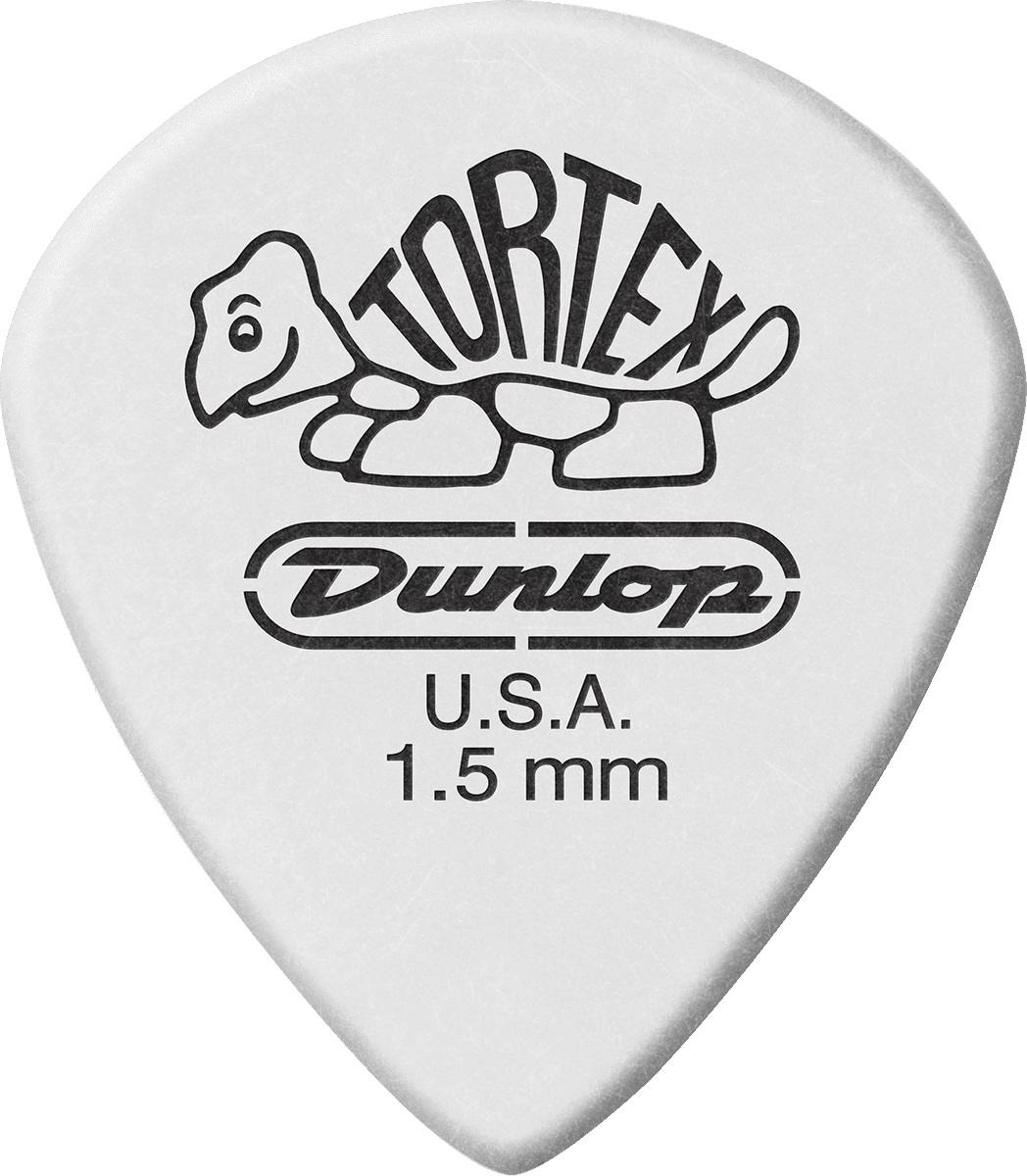 12 x 1,50mm Tortex White Jazz III