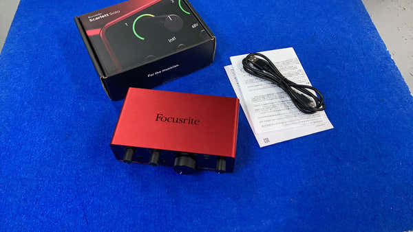 Focusrite Scarlett Solo 4th Gen - B Stock