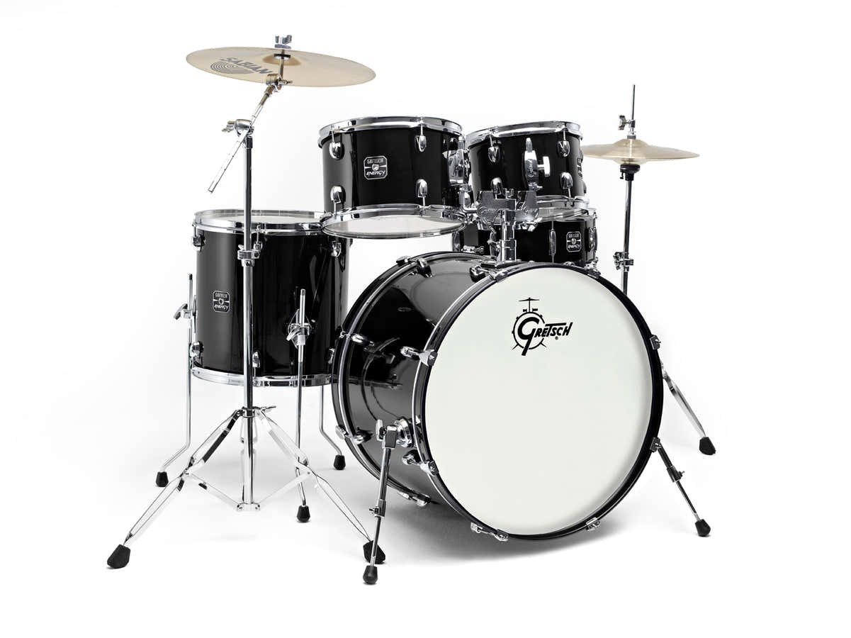 GE1-E605TK-BK - NEW ENERGY FUSION 20" BLACK + PAISTE 101 CYMBALS 2 PACK