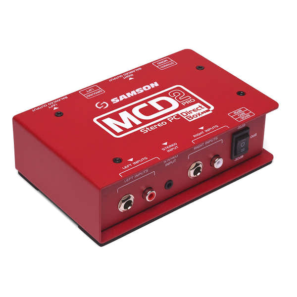 Samson MCD2PRO - S-MAX SERIES STEREO PASSIVE DIRECT BOX