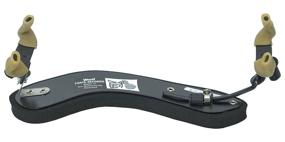 Wolf Shoulder Rest Forte Secondo Left-Handed Black (4/4 - 3/4)