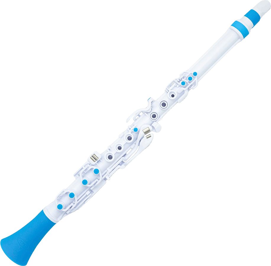 CLARINEO WHITE AND BLUE