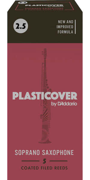 RICO PLASTICOVER SOPRANO SAXOPHONE REEDS 2.5