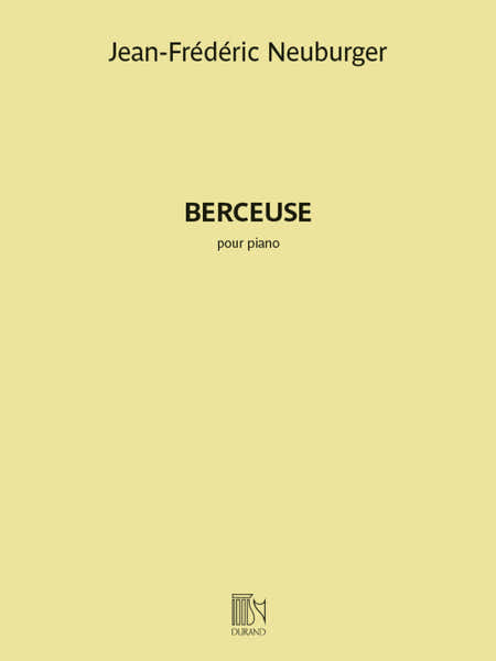 Durand Neuberger JEAN-frederic - Berceuse - Piano
