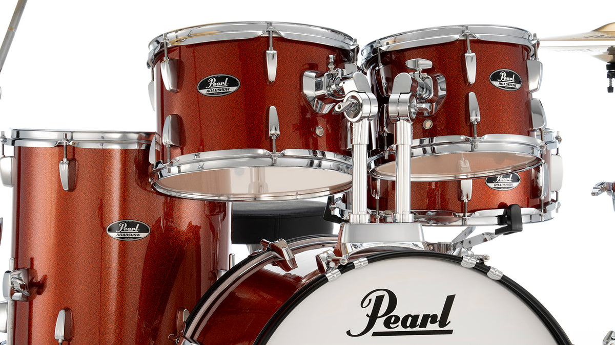 Roadshow fusion 20 + Pack Sabian Solar Burnt Orange Sparkle