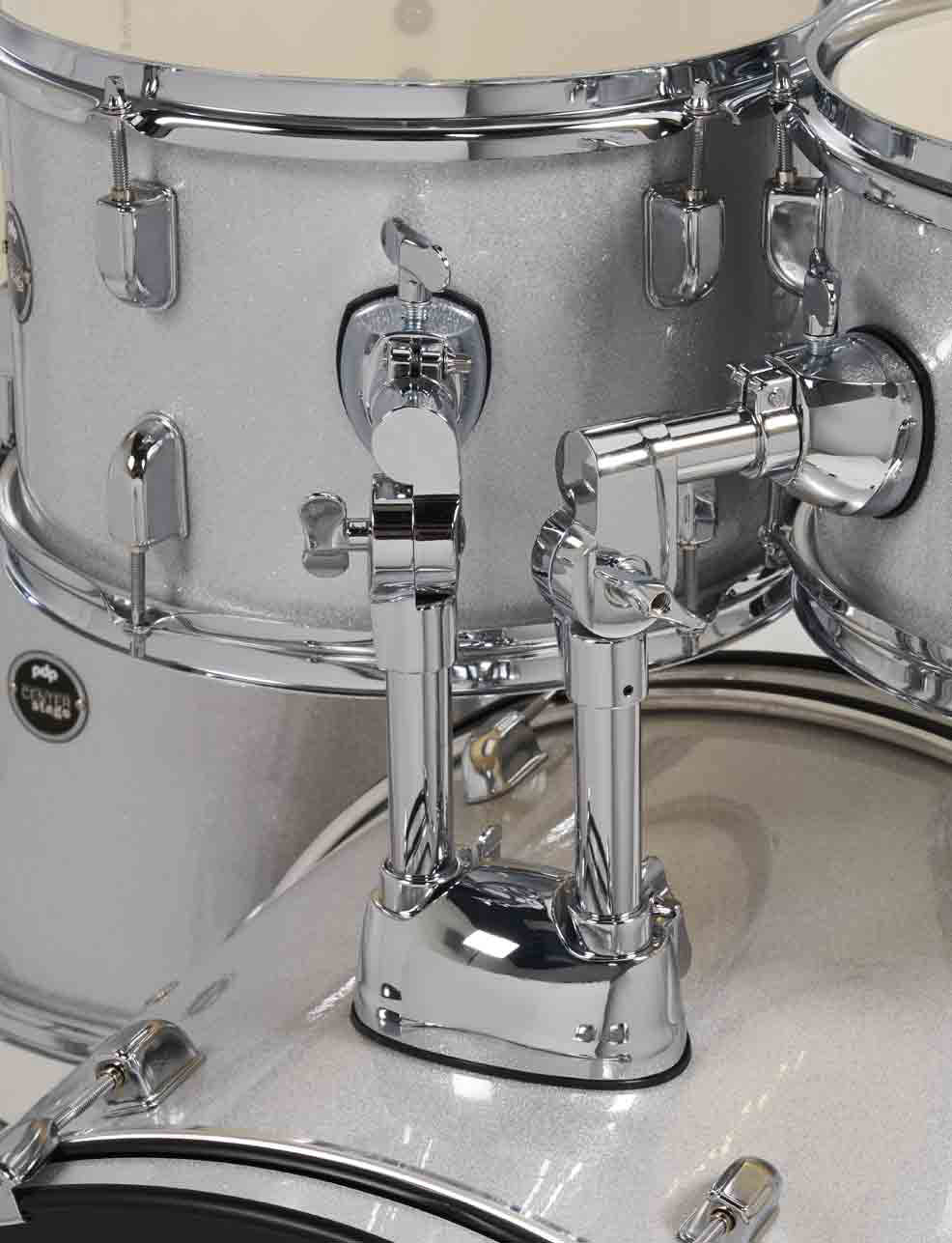 E-DRUM SETS CENTERSTAGE DIAMOND WHITE SPARKLE PDCE2215KTDW