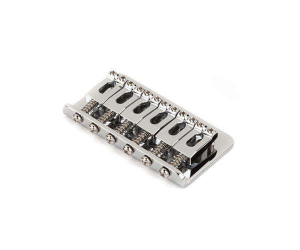 Hardtail Strat Bridge Assembly (Import Models) Chrome