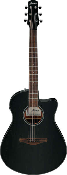 Ibanez AAM340CE-RUB Rustic Black High Gloss