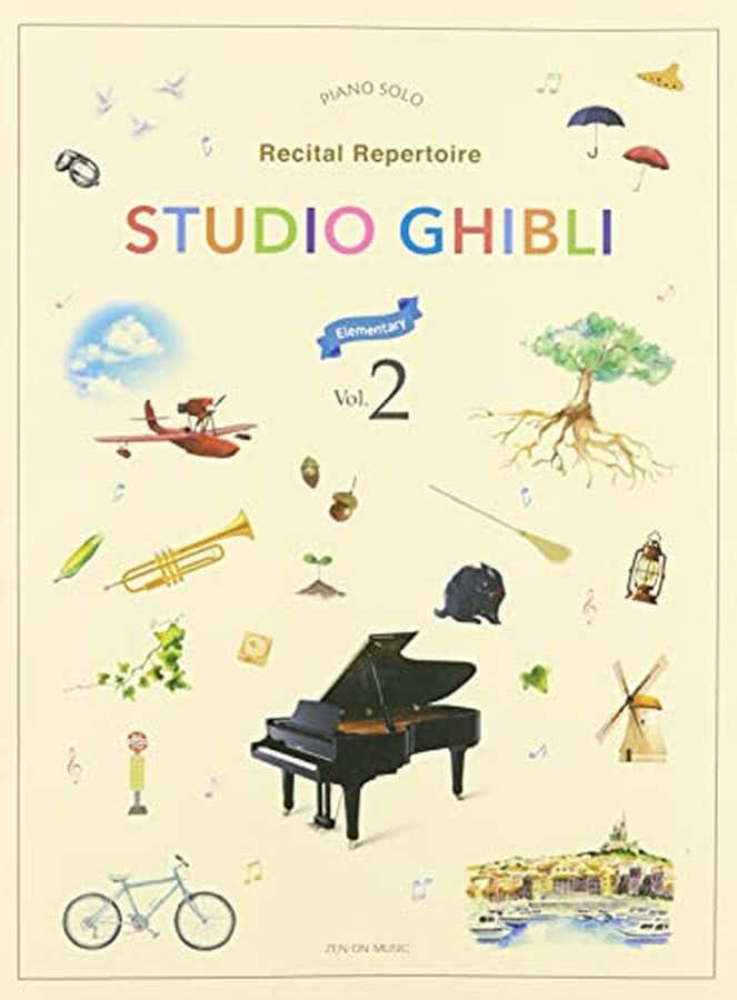 Studio Ghibli Récital Répertoire Elementary Vol.2 Piano