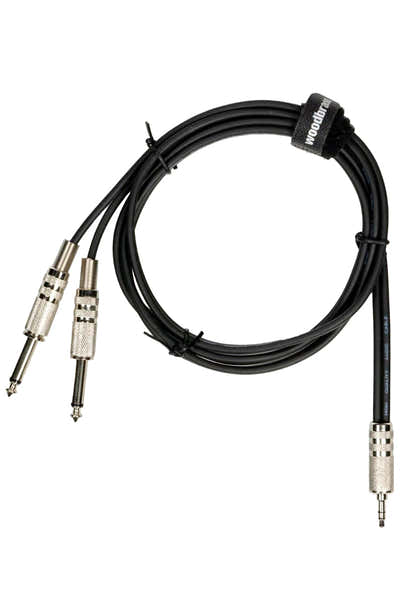 Cable Mini Jack Stereo / 2 Male Jacks - 1 m - AC25