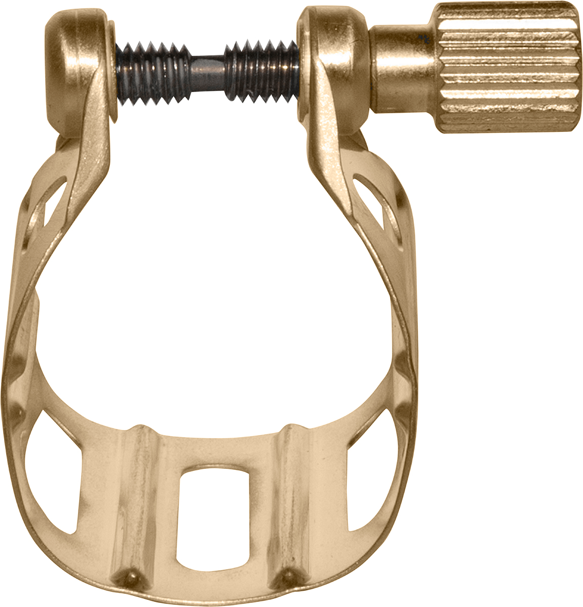 L2MJ - UNIVERSAL JAZZ ALTO / TENOR METAL LIGATURE GOLD LACQUERED