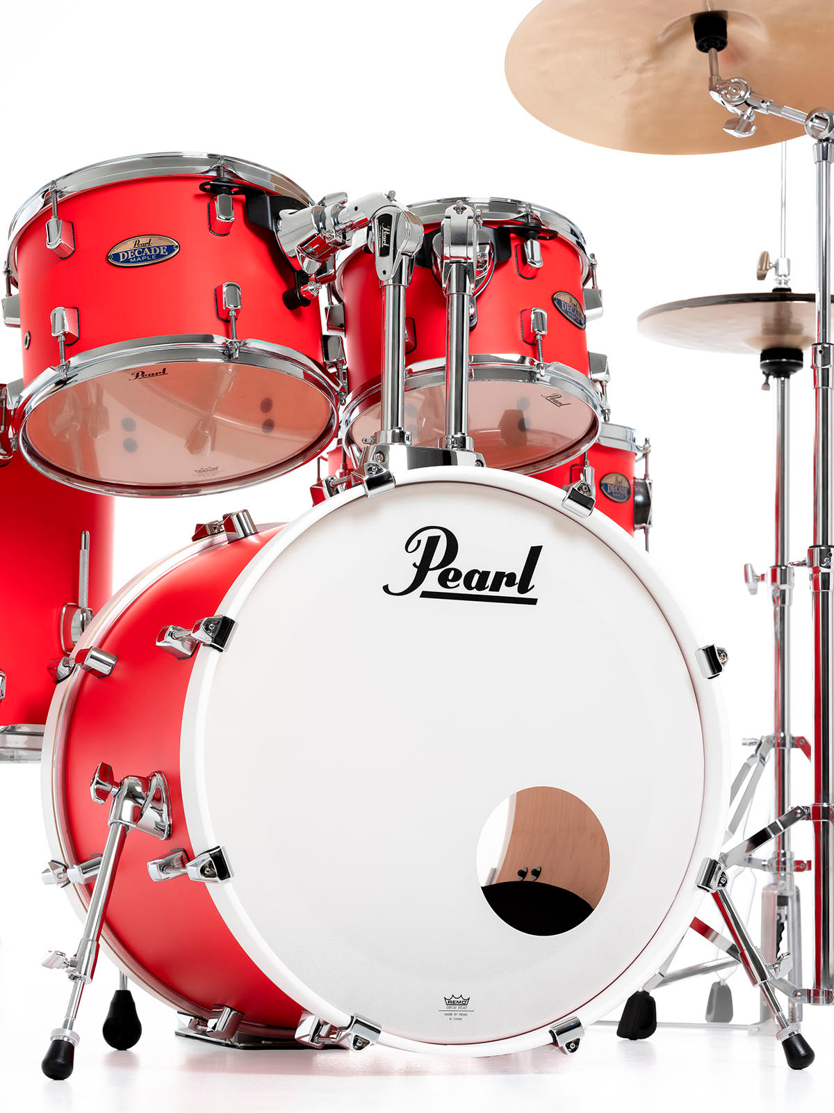 Decade Maple Fusion 20 Matte Racing Red