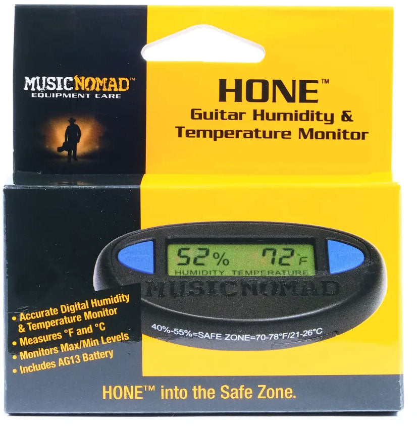 MN312 HONE - GUITAR HYGROMETER (HUMIDITY AND TEMPERATURE MONITOR)