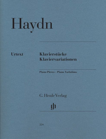 Haydn J. - Piano Pieces - Piano Variations