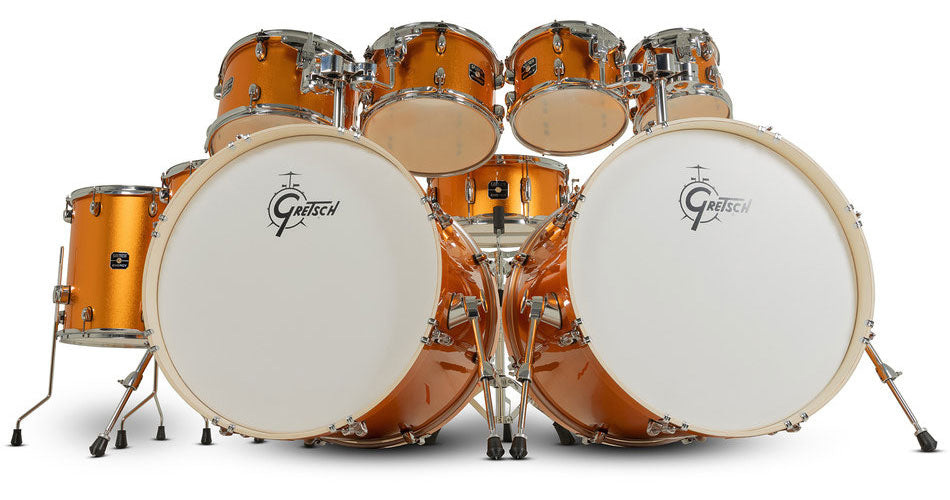 Drum Set Energy Orange Sparkle