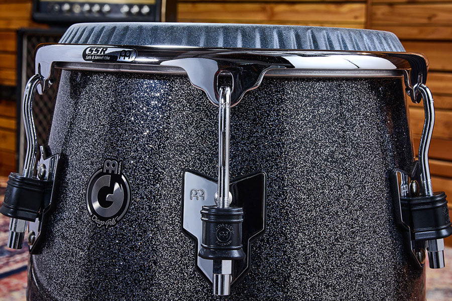 Artist Series Diego Galé Quinto 11"/REMO® Black Calfskin Skyndeep Heads - Midnight Star