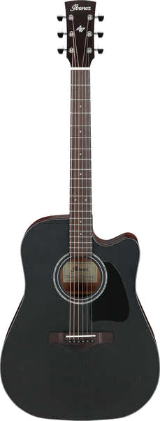 Ibanez AW247CE-WKH Weathered Black Artwood