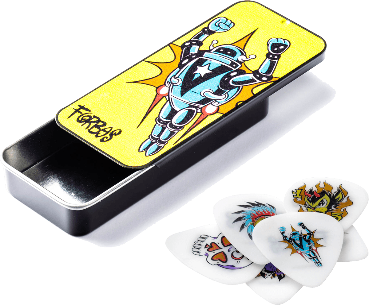6 x 0,73mm Alan Forbes Blackline Tin