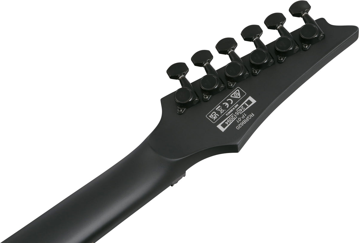 RGRB620-BKF Black Flat Iron Label