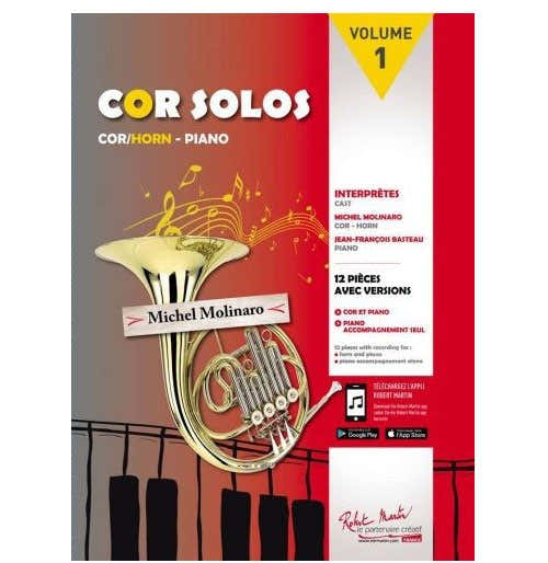 Robert Martin Molinaro M. - Cor Solos Vol.1 (+ Acc. Piano)