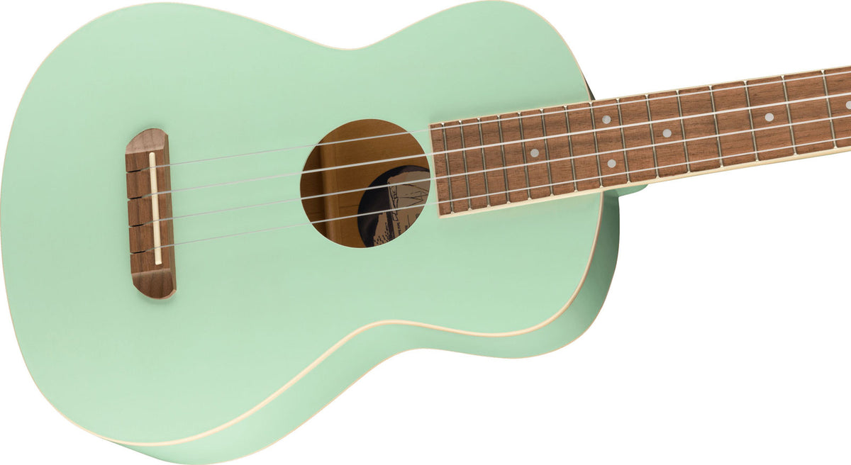 Avalon Tenor Ukulele Walnut Surf Green