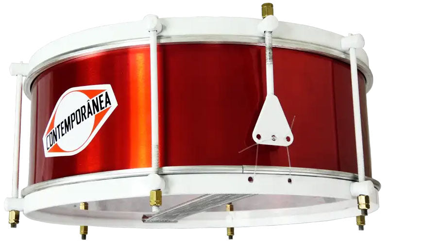 Caixa 14" x 15cm - 6 tension rods - snare wires - Light - Red - edition ALEGRIA