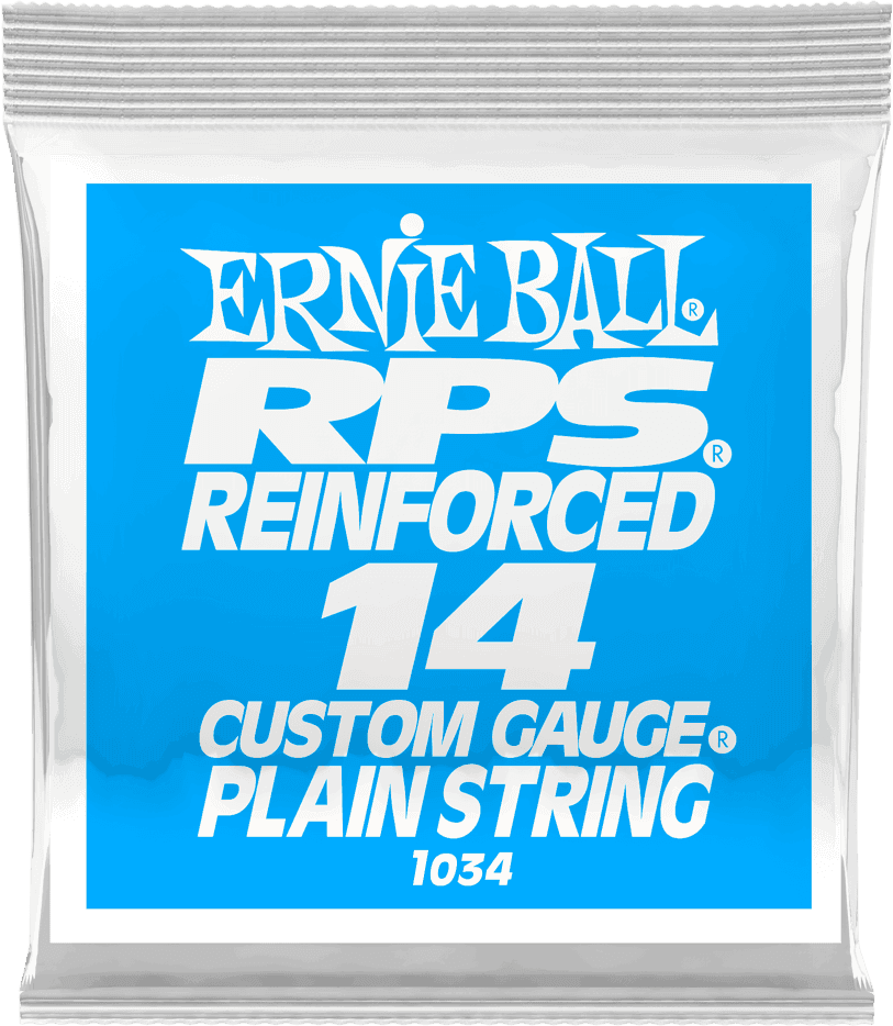 .014 RPS REINFORCED PLAIN ELECTRIC GUITAR STRINGS