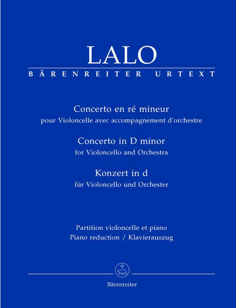 Lalo Edouard - Concerto En Re Mineur - Violoncelle Piano