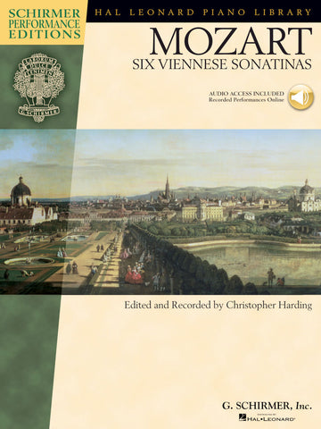 SCHIRMER PERFORMANCE EDITIONS MOZART SIX VIENNESE SONATINAS + AUDIO EN LIGNE - PIANO SOLO