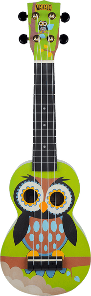 Soprano Ukulele Owl