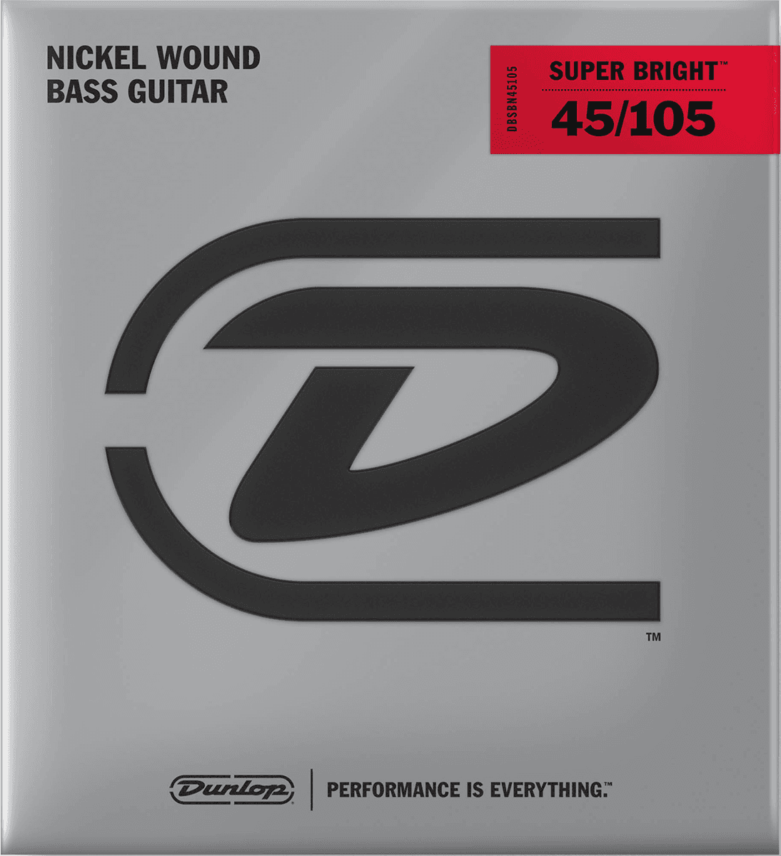 DBSBN45105S Nickel Wound Plated Steel Short 45-105